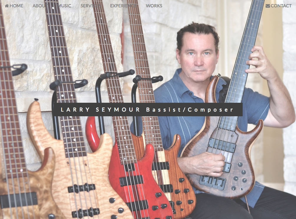 LARRY SEYMOUR Bassist/Composer 2018